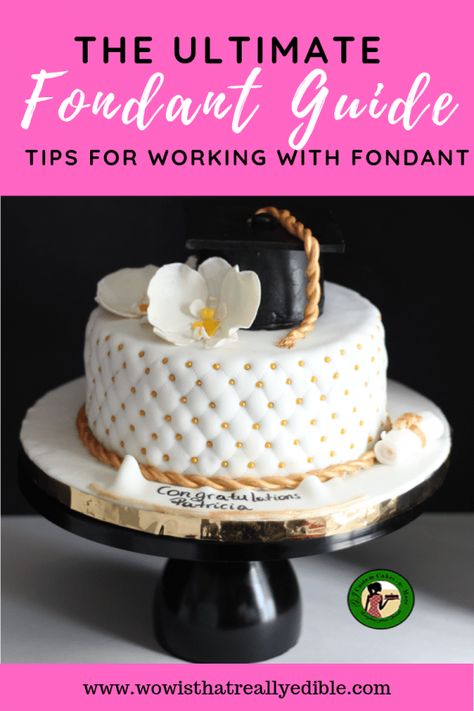 In the ultimate fondant guide learn tips and tricks for working with fondant, how to choose the right fondant and how to fix common fondant issues. Fondant Hacks Decorating Tips, Working With Fondant For Beginners, Fondant Tips For Beginners, How To Work With Fondant, How To Use Fondant For Beginners, How To Make Fondant For Beginners, Fondant Cakes For Beginners, Fondant Decorations For Beginners, Easy Fondant Decorations