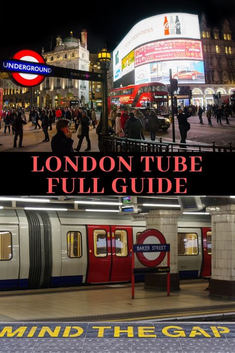 A Full Guide to London Tube Covering Lines, Zones, Maps, Tickets, Fares and App. Transfers from airports. All Information you Need to Make your Journey Easier. London Tube Map, Nyc At Night, Northern Ireland Travel, London Underground Map, Underground Map, London England Travel, London Overground, London Underground Stations, London Tube