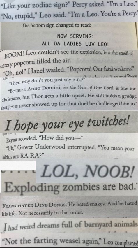 Rick Riordan Fan Art, Rick Riordan Funny Tweets, Rick Riordan Memes Funny, Percy Jackson Quotes Funny, Percy Jackson Book Quotes, Hero’s Of Olympus, Rick Riordan Tweets, Pjo Memes Funny, Hoo Quotes