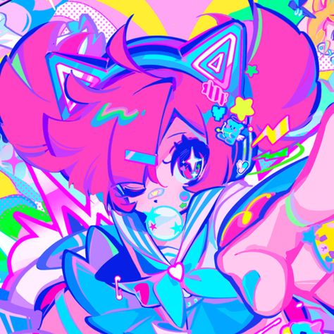 Muse Dash Art Style, Muse Dash Buro, Mush Dash, Neon Pfp, Matching Pfp For 3, Muse Dash, Wallpapers Images, Free Hd Wallpapers, Pfp Ideas