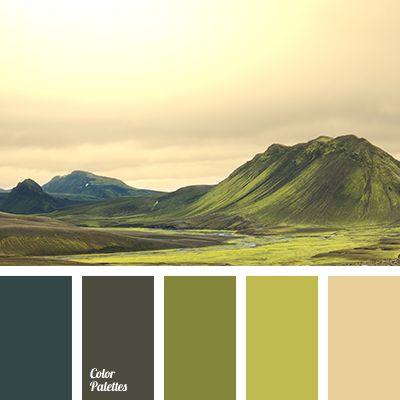 This is a fascinating palette. Brown, marsh, protective shades of green are associated with magical whirlpool. The woman dressed in clothes of such colors. Flat Bedroom, In Color Balance, Color Palette Ideas, Pastel Color Schemes, Palette Ideas, Design Seeds, Color Balance, Living Room Bathroom, Colorful Landscape