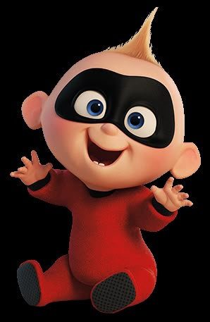 Jackjack The Incredibles, Red Disney Characters, Red Cartoon Characters, Jack Jack Incredibles, Incredibles Characters, Short Characters, Dash Parr, Incredibles Birthday Party, Animated Movies Characters