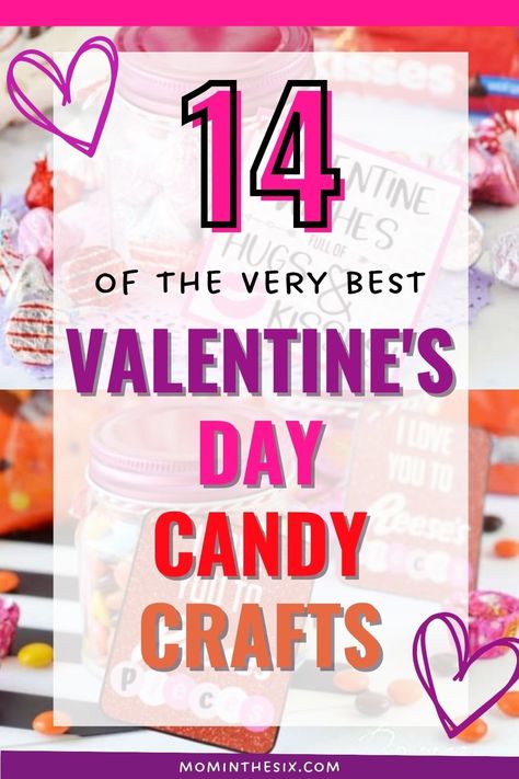 valentine's day crafts made from candy