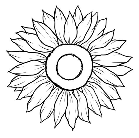 Dark Sunflower Tattoo, Tattoo Stencil For Men, Tattoo Stencil Outline Simple, Sunflower Tattoo Stencil, Dark Sunflower, Sunshine Tattoo, Stencil Outline, Cowgirl Art, Tattoo Stencil Outline