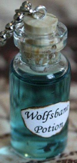 Harry Potter Potions, Vial Necklace, Harry Potter Jewelry, Harry Potter Halloween, Bottle Jewelry, Bottle Charms, Harry Potter Diy, Remus Lupin, Bottle Necklace