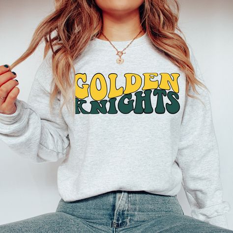 Varsity Sweatshirt, School Spirit Shirts, High School Sports, University Sweatshirts, Football Sweatshirt, Spirit Shirts, College Sweatshirt, Style Sweatshirt, Spirit Wear