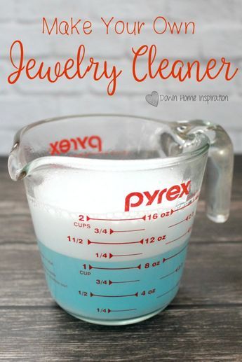 Diy Jewelry Cleaner, Homemade Jewelry Cleaner, Jewelry Cleaner Diy, Diy Tumblr, How To Clean Silver, Homemade Cleaning Products, Safe Cleaning Products, Household Cleaning Tips, Diy Cleaners