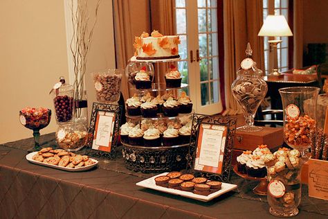 Thanksgiving Dessert Table by The Couture Cakery, via Flickr Thanksgiving Buffet Table, Thanksgiving Dessert Table, Dessert Buffet Wedding, Dessert Thanksgiving, Thanksgiving Desserts Kids, Friendsgiving Dinner Party, Dessert Design, Thanksgiving Desserts Table, Cake Icon