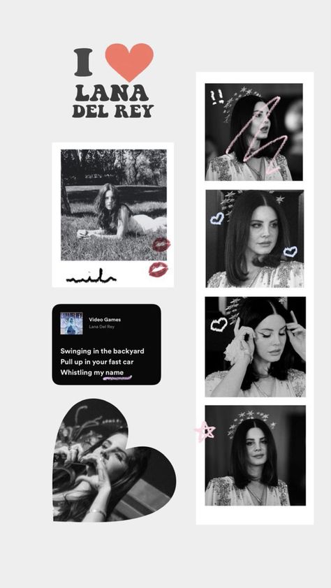 Lana Stickers, Phone Cover Stickers, Lana Del Rey Video, Aesthetic Case, Diy Phone Case Design, Creative Iphone Case, Lana Del Rey Love, Lana Del Rey Vinyl, Bullet Journal Cover Ideas