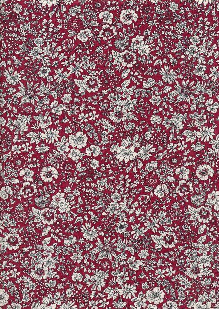 Liberty - Flower Show Winter Silhouette Flower, Christmas Decs, Liberty Print Fabric, British Flowers, Liberty Of London Fabric, Rainbow Crafts, Winter Flowers, Fall Prints, Dress Crafts