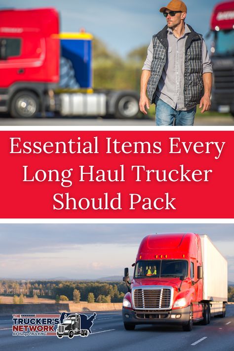 Long Haul Trucking Life, Otr Trucking Hacks, Truck Driver Meal Prep, Trucker Food Ideas Truck Drivers, Over The Road Trucking Life Ideas, Trucker Life Hacks, Semi Truck Organization Ideas, Trucker Essentials, Semi Truck Living