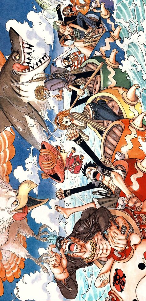 One Piece Official Art Wallpaper, Strawhat Wallpaper, One Piece Cover Page, One Piece Ipad Wallpaper, One Piece Aesthetic Wallpaper, One Piece Lockscreen, One Piece Manga Wallpaper, One Piece Official Art, One Piece Background