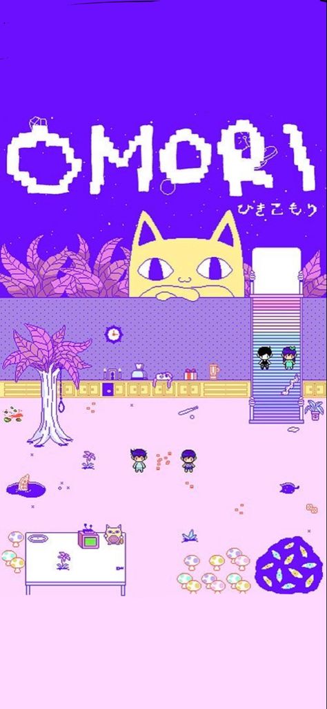 Chaotic Wallpaper Iphone, Omori Wallpaper Phone Headspace, Omori Neighbor's Room, Omori Headspace Wallpaper, Headspace Wallpaper, Headspace Omori, Omori Headspace, Wallpaper For Men, Christmas Apps