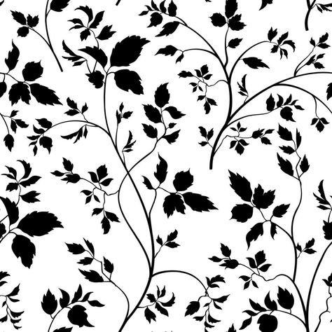 Floral seamless pattern. Flowers with leaves ornamental texture. Flourish nature summer garden textured background Mughal Art Paintings, Botanical Flower Art, Flower Drawing Design, Black And White Art Drawing, Print Design Art, Textile Prints Design, Flower Texture, Digital Texture, Floral Texture