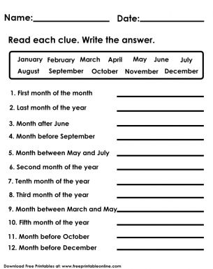 Months of the Year Worksheet Months Activities Worksheets, Months Of The Year Worksheet For Grade 1, Month Worksheet Kindergarten, Months In A Year Worksheet, Months Worksheet Kindergarten, Year 3 English Worksheet, Months Of The Year Activities For Kids, Months Of The Year Worksheets For Kids, Months Of The Year Worksheet Preschool