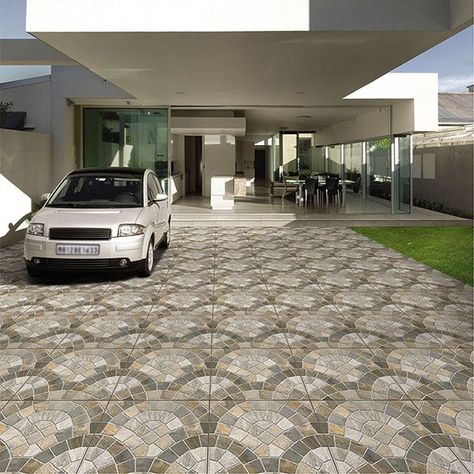 Car Parking Tiles Floors, Parking Area Tiles Design, Parking Tiles Design House Parking Tiles Design, Porch Design In India, Car Parking Design Home Tiles, Car Parking Tiles Design Indian, House Parking Tiles Design, Granite Parking Flooring Design, Car Parking Tiles