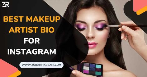 Bio For Instagram, Ideas For Makeup, Instagram Bio Ideas, Bio Ideas, Best Makeup Artist, More Clients, Artist Bio, Instagram Makeup, Beauty Studio