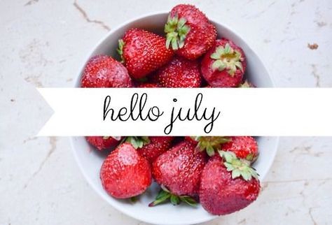 Strawberry Images, Hello July Images, July Pictures, Welcome July, July Images, July Quotes, Hello July, Photos For Facebook, Strawberry Sorbet