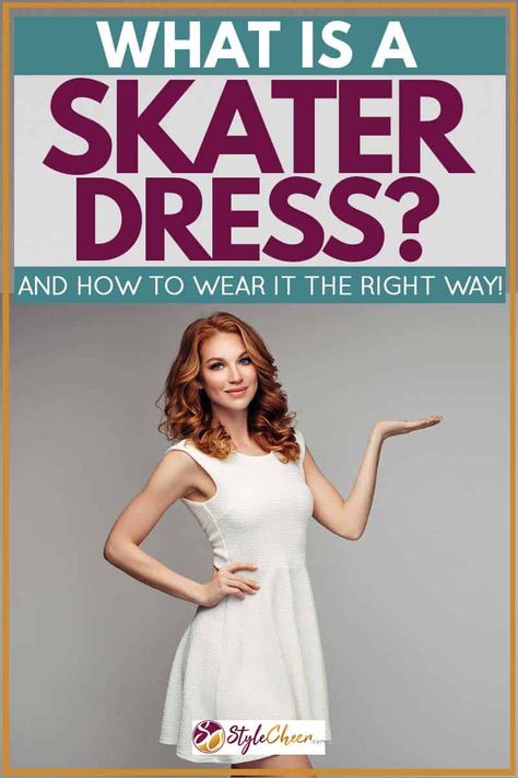 Skater dresses are the perfect combination of casual and classy. You can wear skater dresses in many ways. Read our guide to know the different variations on the skater dress, as well as different accessory combinations. Skater Dress Outfit Casual, Short Frock Dresses, Skater Dress Outfit, Short Skater Dress, Skater Dresses Casual, White Skater Dresses, How To Wear Sneakers, Most Paused Movie Scenes, Tight Dress Outfit