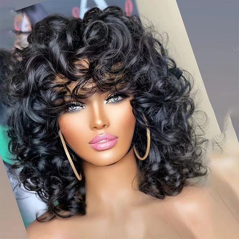 Curly wig hairstyles