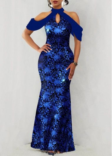 Royal Blue Ankara Dress Styles, Blue Lace Dress Outfit, African Maternity, Polynesian Fashion, Royal Blue Gown, Dinner Gowns, Party Wears, Classy Hats, African Party Dresses