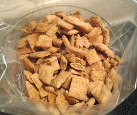 Food is for Savoring!: Glazed Shredded Wheat Recipes With Shredded Wheat Cereal, Frosted Mini Wheats Recipe, Shredded Wheat Recipes, Cereal Recipes Snacks, Shredded Wheat Cereal, Pretzel Mix, Wheat Chex, Wheat Biscuits, Mini Wheats