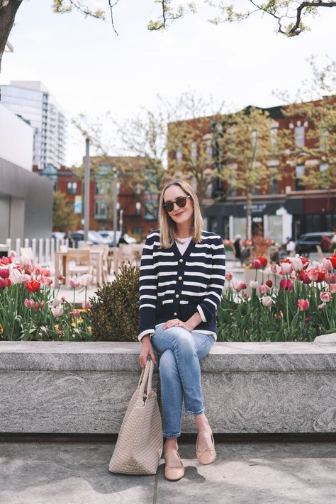 Tuckernuck Navy Stripe Kerry Cardigan Navy Stripe Cardigan Outfit, Navy Striped Sweater Outfit, Blue Kimono Outfit, Open Sweater Outfit, Striped Cardigan Outfit, Navy Cardigan Outfit, Stripe Cardigan Outfit, Tie A Blanket Scarf, Striped Sweater Outfit