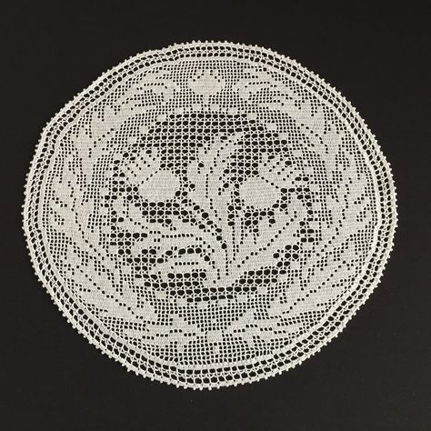 Middle Aged Woman, Filet Lace, Crochet Lace Doily, Crochet Filet, Australian Flora, Lace Doily, Cross Stitches, Lace Doilies, Doily Patterns