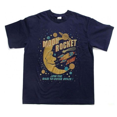 Moon Rocket Join The Race To Outer Space t shirt FR05 Space T Shirt, Silly Clothes, Space Shirts, Tee Outfit, Tshirt Outfits, The Race, Direct To Garment Printer, T Shirt For Men, Outer Space