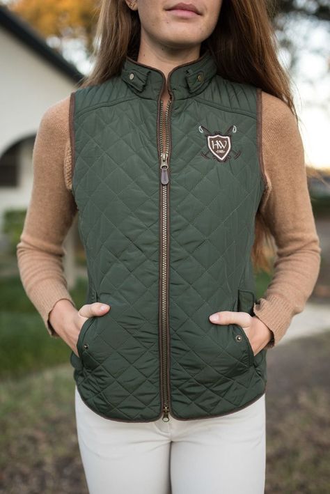 Equestrian Coat | Equestrian Fashion Riding Vest, Equestrian Helmets, Equestrian Helmet, Equestrian Fashion, English Riding, Equestrian Boots, Equestrian Riding, Green Vest, Equestrian Sports