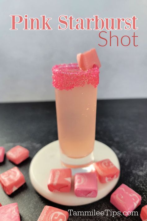 Jello Shots Aesthetic, Vodka Shot Recipes, Jello Shots Party, Bday Cocktails, Night In Bachelorette Party, Starburst Drink, Galentines Ideas, Girls Night In Food, Girls Night Cocktails