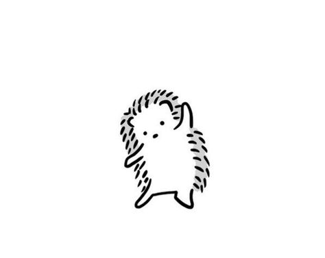 Porcupine Drawing, Pig Doodle, Hedgehog Tattoo, Poppy And Branch, Hedgehog Art, Book Drawing, Pusheen, Creative Inspiration, Doodle Art