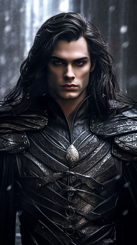 Black Haired Fae Male, Dhampir Male Art, Prince Character Art, Dark Fantasy Male, Vampire Men, Art Drawing Sketch, Character Inspiration Male, Fantasy Male, Beautiful Dark Art