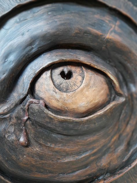 Scultura, sculpture, handmade Eye Ceramic Sculpture, Eye Sculpture Clay, Ceramic Eyes Sculpture, Clay Eyes Sculpture, Sculpted Eyes, Eyes Sculpture, Eye Pottery, Eye Sculpture, Clay Eyes