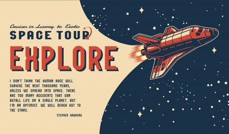 Retro Space Posters, Habbo Hotel, Poster Grafico, Space Vintage, Space Mission, Vintage Template, Horizontal Poster, About Space, Graphic Poster Art