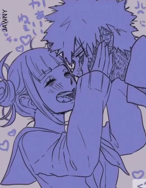 Dabi X Toga Kiss, Bottom Dabi, Mha Toga X Dabi, Dabi And Toga, Toga And Dabi Cosplay, Toga And Dabi Besties, Toga And Dabi Singing, Dream Sans, Anime Villians