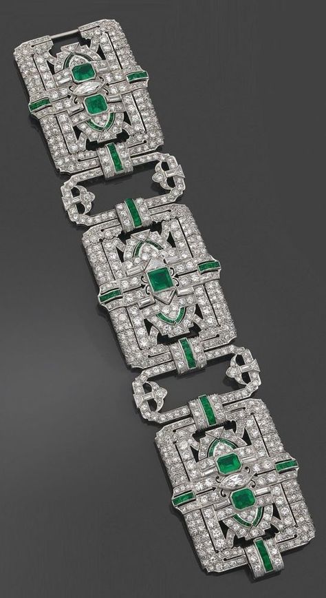 Best Diamond Bracelets  :   Statement broad bracelet solid 925 sterling silver green baguette accent round #NIKI #Tennis #diamondbracelets Emerald Jewellery, Bijoux Art Deco, Victorian Bracelet, Bijoux Art Nouveau, Art Deco Bracelet, Emerald Bracelet, Pendant Diamond, Ruby Pendant, Emerald Isle