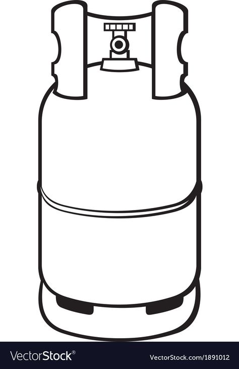 Lpg Gas Cylinder Image, Gas Drawing, Cylinder Drawing, Tabung Gas, Beer Icon, Apple Vector, Hair Salon Design, Gas Cylinder, Diamond Vector