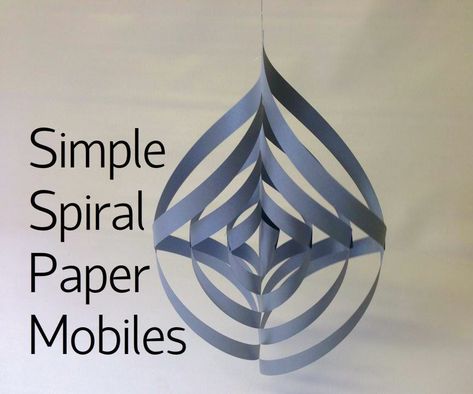 Paper Mobiles, Hanging Paper Decorations, Paper Spinners, Paper Mobile, Paper Quilling Designs, Paper Snowflakes, Quilling Designs, Paper Folding, Origami Crafts