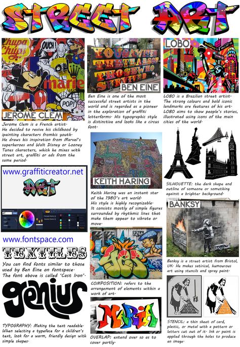 Graffiti Art Lesson Middle School, Secondary Art Classroom Ideas, 1 Day Art Projects High School, Middle School Art Curriculum Map, Graffiti Art Projects Middle School, Year 9 Art Projects, Ks3 Art Projects, Art 1 High School Projects, Middle School Drawing Projects