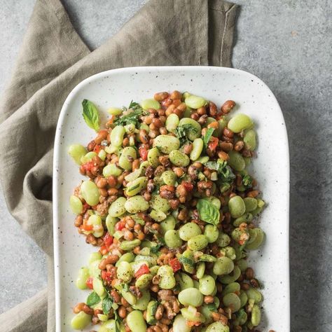 pea-salad Sea Island Red Peas Recipe, Red Peas, Winter Foods, Pea Salad, Eat To Live, Sea Island, Recipe Roundup, Winter Food, Save Food