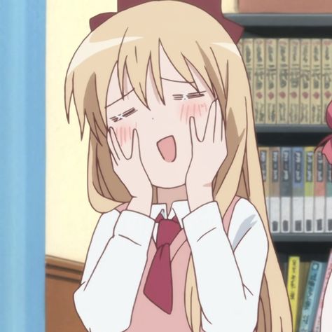 Yuru Yuri Icons, Anime Bestie, Anime Cat Ears, Group Pfps, Adventure Time Princesses, Cybergoth Anime, Anime Reaction, Drawing Meme, Yuru Yuri