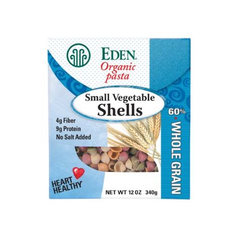 Eden Organic Small Vegetable Shells 60 Whole Grain 12Ounce Boxes Pack of 6 ** Check out the image by visiting the link. Alphabet Pasta, Organic Pasta, Healthy Fiber, Whole Grain Flour, Red Beets, Alphabet Soup, Golden Amber, Good Sources Of Protein, Best Protein