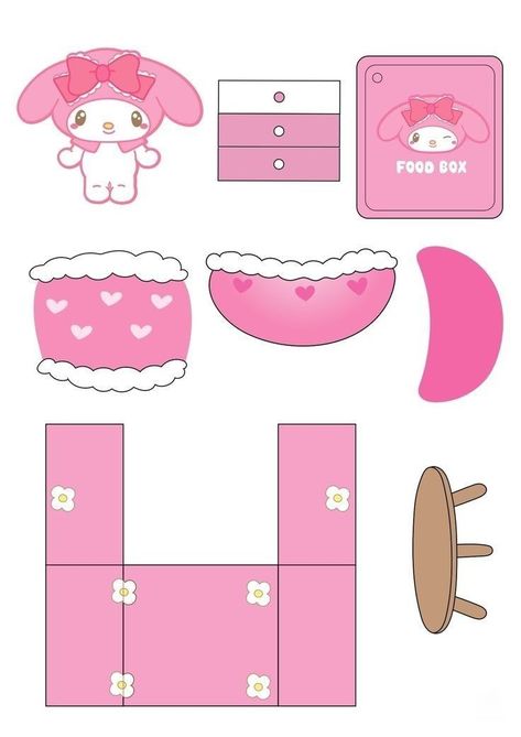 My Melody squishybook 3/4 My Melody Squishy Book, My Melody Squishy, Squishy Book, Photo Cards Diy, Free Printable Paper Dolls, Paper Doll Printable Templates, Hello Kitty Phone Case, Hello Kitty House, Paper Dolls Clothing