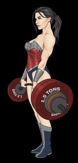 Always PR... Wonder Woman Art, Heroic Fantasy, Model Sheet, Lois Lane, Bd Comics, Fitness Life, Comic Heroes, Powerlifting, Comic Character