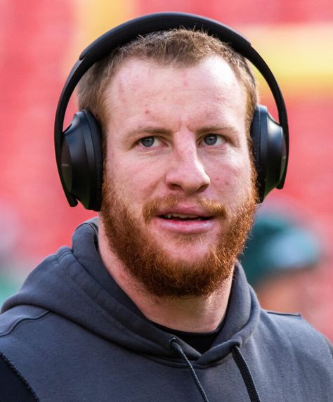 Carson Wentz [2022 Update]: Quaterback, SuperBowl & Wife - Players Bio Wrist Injury, Carson Wentz, College Football Teams, Defensive Back, Most Popular Games, Mike Trout, Washington Football, American Football Players, Championship Game