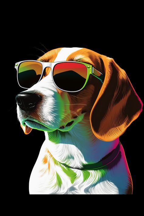 Colorful Beagle illustration wearing sunglasses. This design is perfect for any Beagle dog lover. This design is perfect for national Beagle Day and Beagle dog lovers. Bamboo Pergola, Beagle Drawing, Beagle Illustration Cute, Beagle Art Illustration, Beagle Illustration, Cartoon Beagle, Beagle Tattoo, Beagle Illustration Dog Art, Disney Coloring Pages Printables