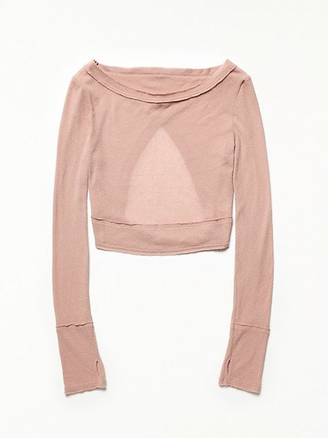 FP Movement Rose Battu Cover Up at Free People Clothing Boutique Boho Clothes, Dance Clothes, Leotards Ballet, Free People Clothing, Cropped Long Sleeve, Yoga Fashion, Workout Outfit, New Clothes, Fp Movement