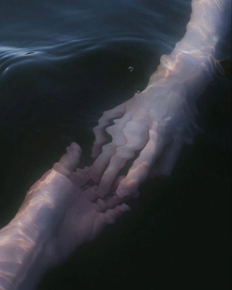 Hand Under Water, Sea Monster Aesthetic, Deep Water Aesthetic, Izzie Core, Hands Underwater, Under Water Aesthetic, Sea Horror, Atlantis Aesthetic, Hand In Water