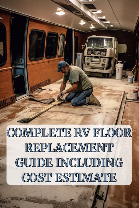 Is your RV floor feeling a bit too lived-in? 🚐💫 Dive into our complete guide on RV floor replacement, including savvy cost estimates that won't break the bank! Whether you're a DIY enthusiast or considering professional help, we've got you covered. Ready to transform your RV into a cozy haven on wheels? Click to discover how! 🛠️✨  #rvdecorating #rvdecorideas #rvideasdecorating Rvs Interior, Installing Tile Floor, Camper Flooring, Pop Up Trailer, Click Flooring, Rv Renovation, Water Damage Repair, Pantry Remodel, Rv Repair